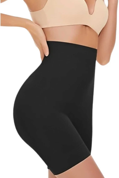 Kadın Toparlayıcı Dikişsiz Klasik Korse 2'li Set - Resim 5