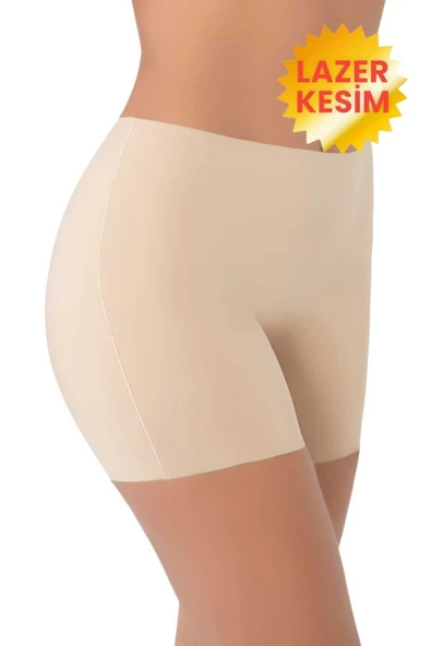 Kadın Lazer Kesim İnceltici ve Toparlayıcı Yüksek Bel Boxer Korse 2'li Set - 7