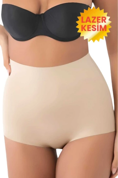 Kadın Lazer Kesim  İnceltici ve Toparlayıcı  Slip Külot Korse ürün görseli 1