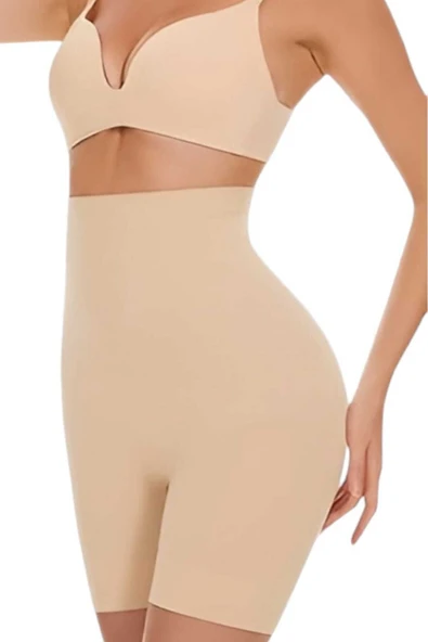 Kadın Toparlayıcı Dikişsiz Klasik Korse 2'li Set - Resim 7