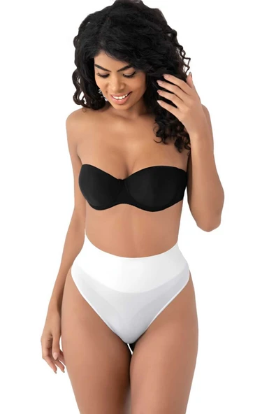 Kadın Dikişsiz Alt Karın Toparlayıcı String Külot Korse 3'lü Set - Resim 5