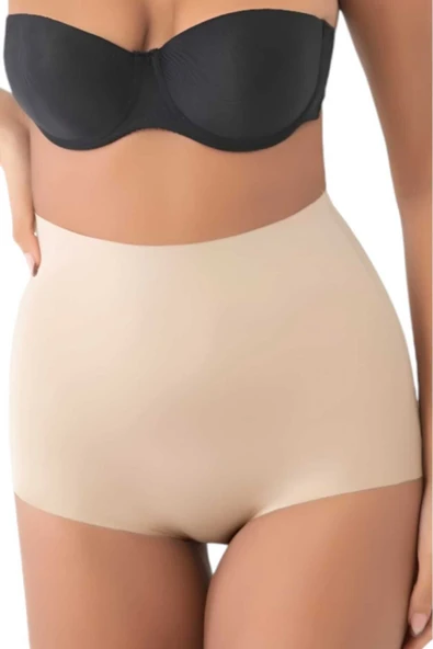 Kadın Lazer Kesim  İnceltici ve Toparlayıcı  Slip Külot Korse - Resim 5
