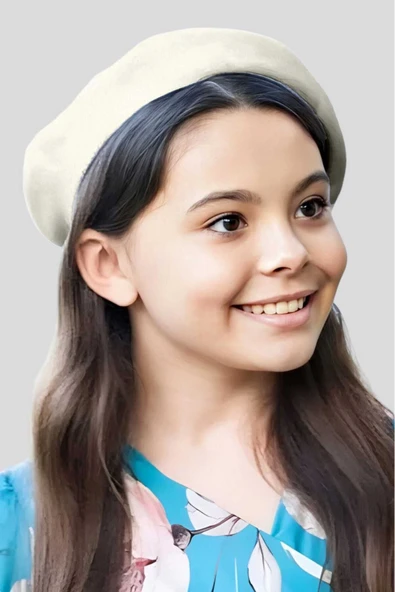 Kız Çocuk Fransız Ressam Bere 10 - 16 Yaş - 7