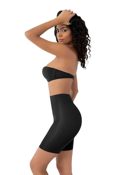 Kadın Dikişsiz İnceltici ve Toparlayıcı Lazer Kesim Paçalı Korse 3'lü Set - Resim 6