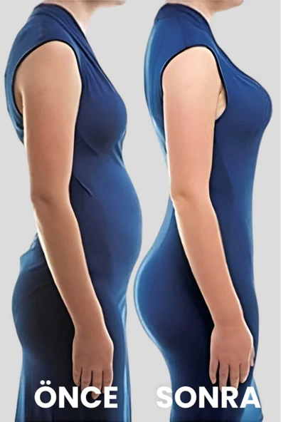 Kadın Toparlayıcı Dikişsiz Yüksek Bel Slip Korse - Resim 8