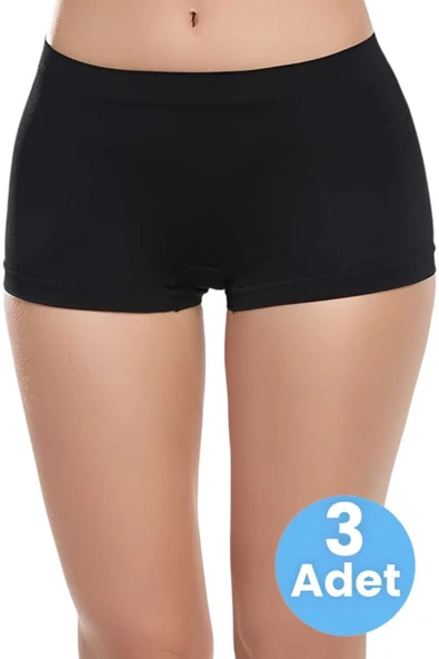 Kadın Dikişsiz Boxer 3'lü Set - 8