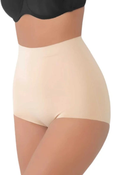 Kadın Lazer Kesim  İnceltici ve Toparlayıcı  Slip Külot Korse - Resim 4