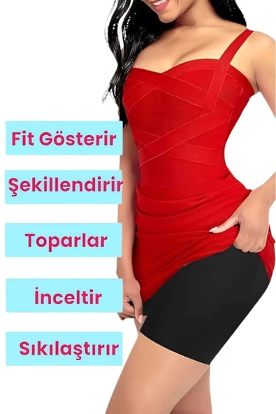 Kadın Dikişsiz Doğum Sezeryan Sonrası Toparlayıcı Selülit Önleyici Paçalı Korse - 2