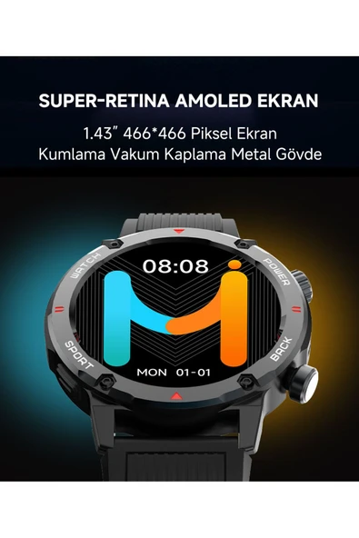 İMİKİ D2 SMART WATCH - 2