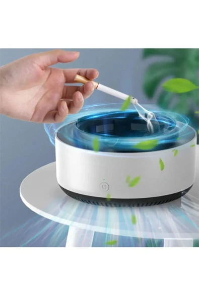 Dumanı İçine Çeken Kül Tablası Kokusuz Küllük - 4