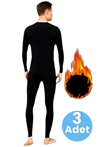 Erkek 3'lü Termal Alt Üst İçlik Takımı - 3