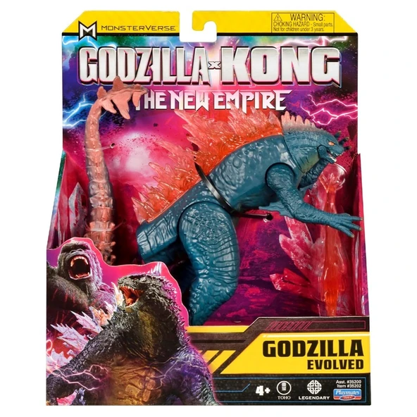 Godzilla x Kong Aksiyon Figürü 15 Cm Godzilla Evolved - Resim 3