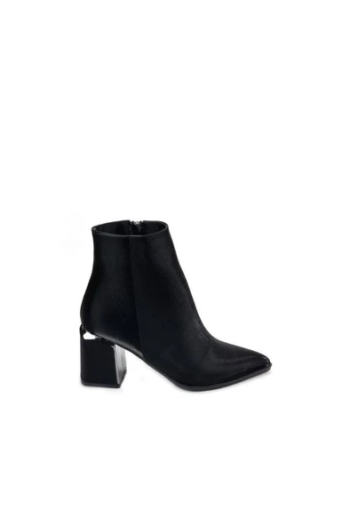 Papuçcity Dnz 03029 Kadın 7,5 Cm Topuklu Bot - 9