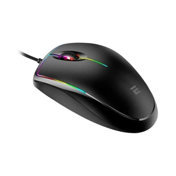Everest SM-M7 3D Optik Led Mouse, USB Kablolu. Siyah - 2