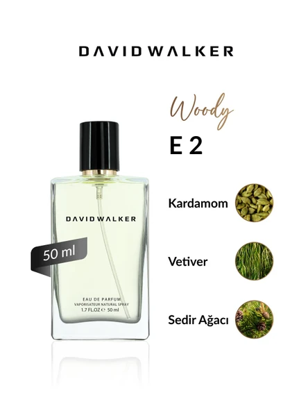 David Walker KEUMO E2 Exclusive 50ML Erkek Parfüm | Woody-Fresh ürün görseli 1