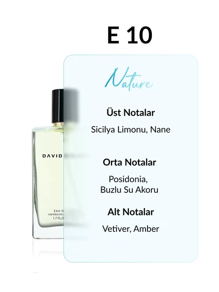 David Walker STARBLACK E10 50ML Erkek Parfüm | Nature-Fresh - Resim 2