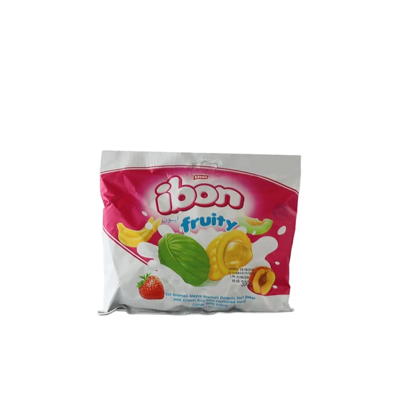 Ibon Sütlü Meyveli Şeker 300 Gr. (1 Paket)