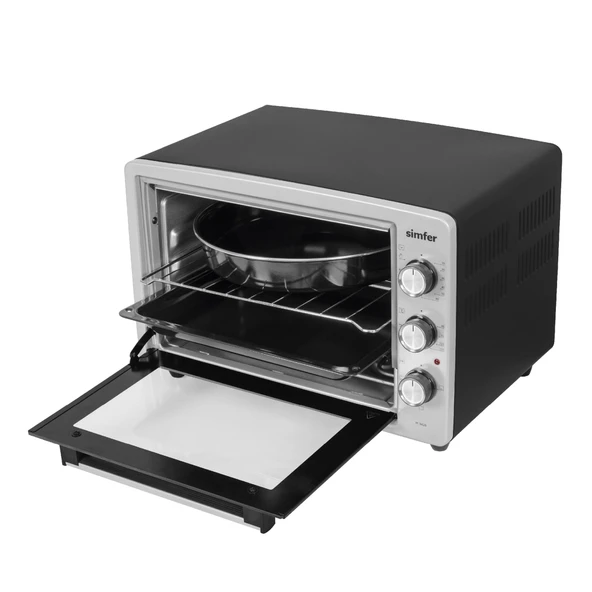 Simfer 3426 İnox Gri 34 Litre Statik Midi/Mini Fırın - 3