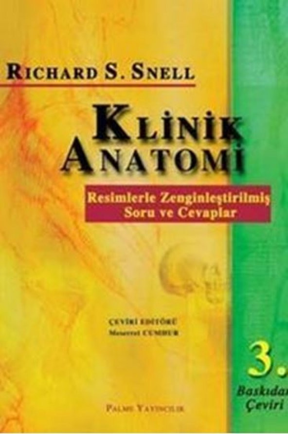 Klinik Anatomi Soru Kitabı -snell Palme