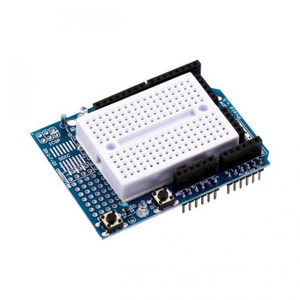 Arduino UNO R3 Proto Shield Kiti(mini breadboard dahil)