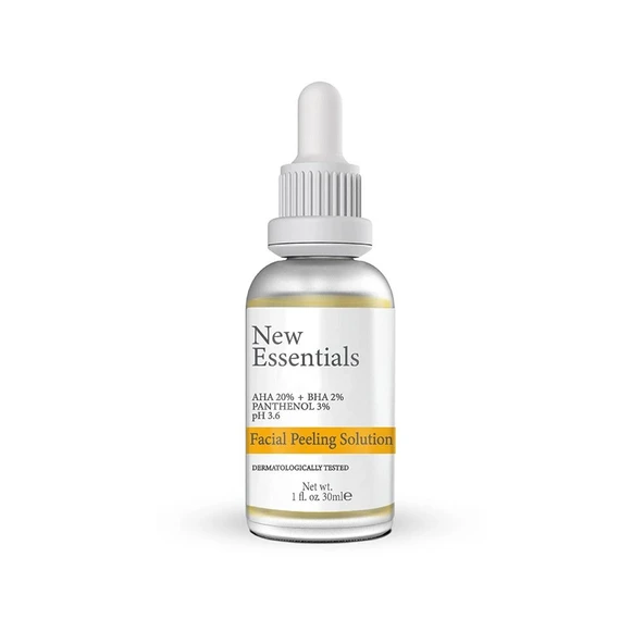 New Essentials Yüz Peeling Solüsyonu 30ml ürün görseli