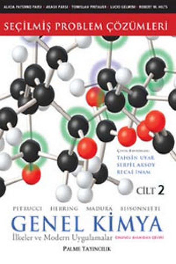 Genel Kimya 2.cilt Problem Çözümleri Palme Yayınevi