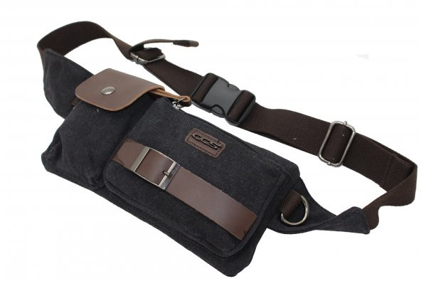 Ççs 31283 Kanvas Kumaş Bel Çantası, Çapraz Göğüs Çanta - 3