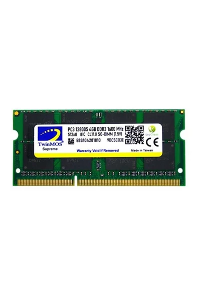 TWINMOS4 GB DDR3 1600MHZ 1.5 NB MDD34GB1600N - 3