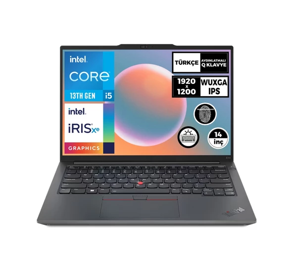 Lenovo ThinkPad E14 Gen 5 Intel Core i5-1335U 16GB 512GB SSD 14" WUXGA Windows 11 Pro Taşınabilir Bilgisayar 21JLS20MTX 015 - 7