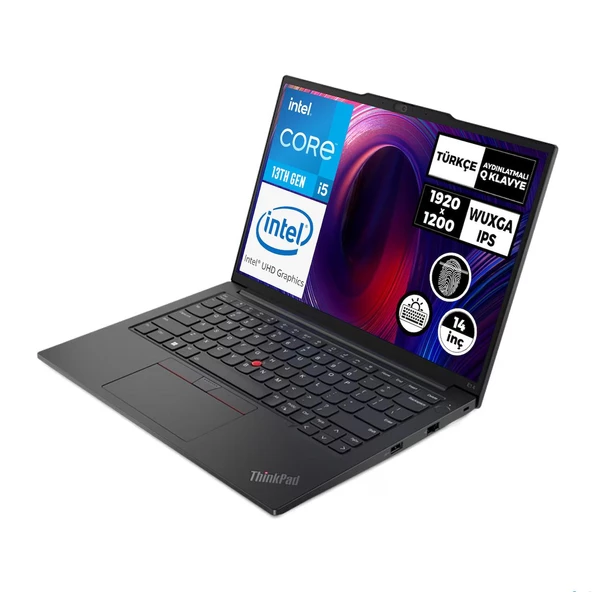 Lenovo ThinkPad E14 Gen 5 Intel Core i5-1335U 16GB 512GB SSD 14" WUXGA Windows 11 Pro Taşınabilir Bilgisayar 21JLS20MTX 015 - 3