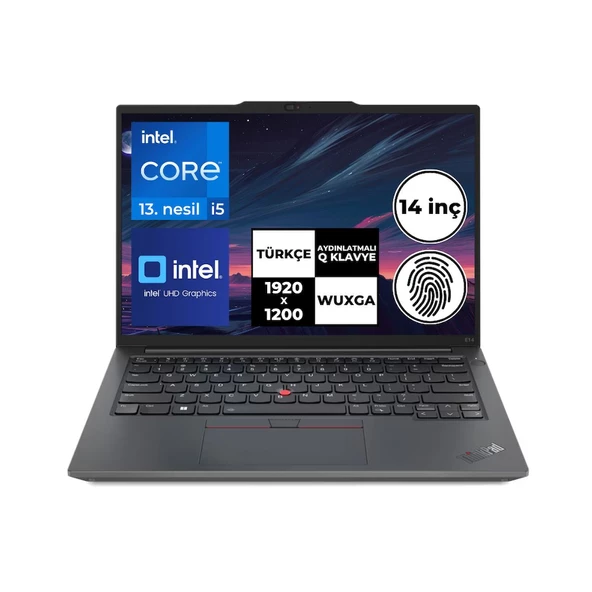 ThinkPad E14 Gen5 i5-1335U 40GB 256 GB SSD 14" WUXGA Windows 11 Home 21JK0003TX BT19 - 12
