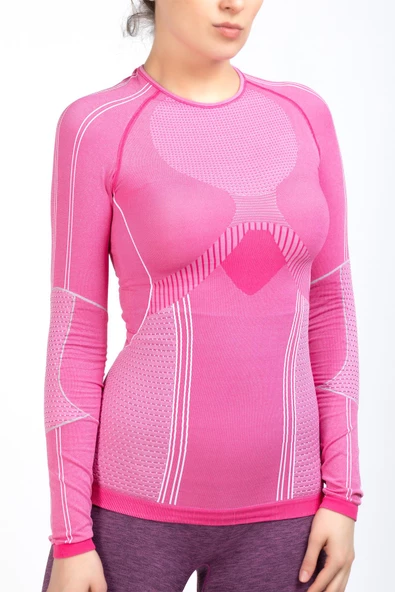 MioFit Kadın Pro Dry Fit Uzun Kollu Dikişsiz Spor Tişört - 4