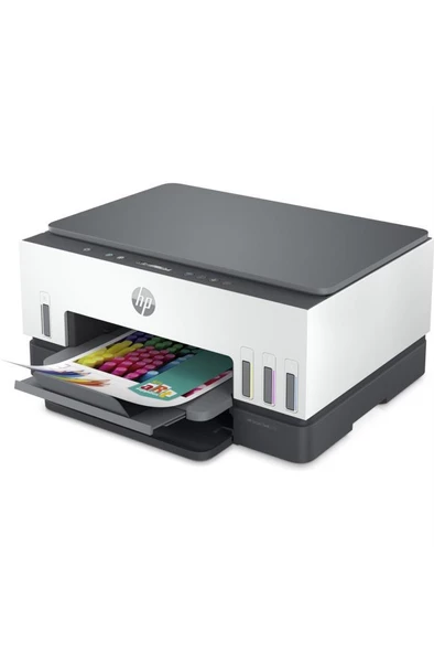 HP Smart Tank 670 6UU48A Wifi + Fotokopi + Tarayıcı Renkli Çok Fonksiyonlu Tanklı Yazıcı - 3