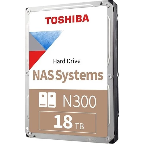 Toshiba N300 18TB 7200RPM 512MB 3.5 Nas Disk HDWG51JUZSVA - Resim 3