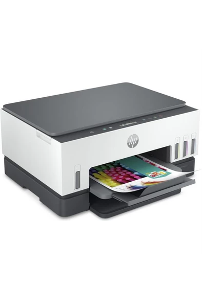 HP Smart Tank 670 6UU48A Wifi + Fotokopi + Tarayıcı Renkli Çok Fonksiyonlu Tanklı Yazıcı - 2