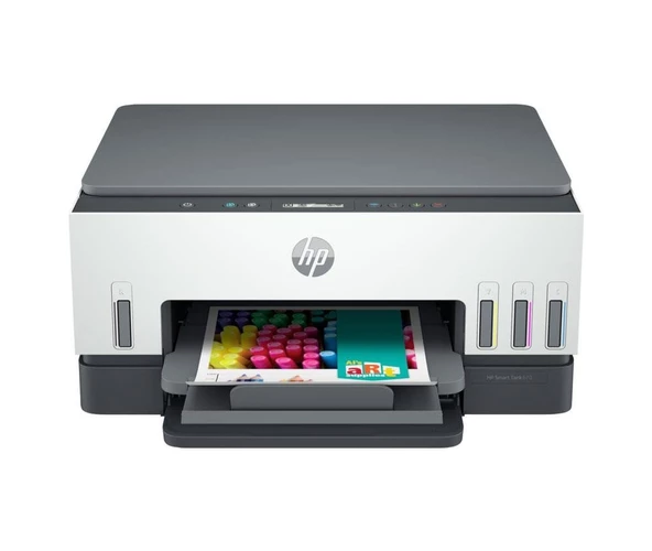 HP Smart Tank 670 6UU48A Wifi + Fotokopi + Tarayıcı Renkli Çok Fonksiyonlu Tanklı Yazıcı - 10