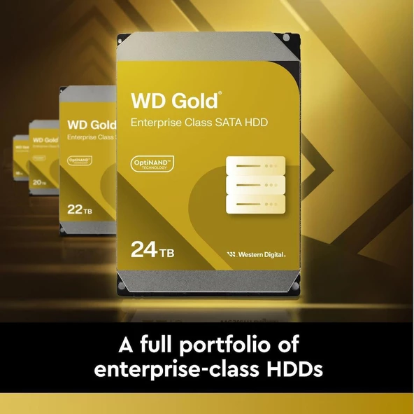 WD 14TB Wd Gold Enterprıse 7200RPM Sata3 512MB WD142KRYZ