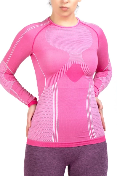 MioFit Kadın Pro Dry Fit Uzun Kollu Dikişsiz Spor Tişört - 2