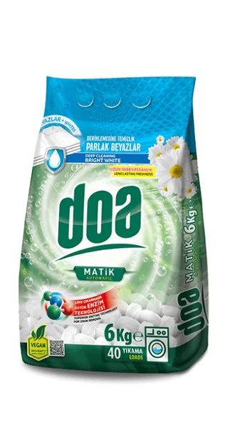 DOA MATİK 6 KG BEYAZLAR İÇİN