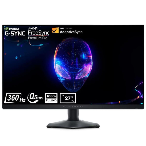 Dell Alienware AW2724HF 27 inç 360Hz 0.5ms Full HD Adaptive Sync Fast IPS Gaming Monitör - 1