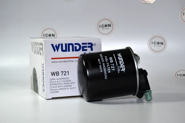 ICON GROUP - Mercedes A - B - C - E - M - R - S Klasse - CLA 200 CDi - Viano Yakıt Filtresi - WB 721 - Resim 5