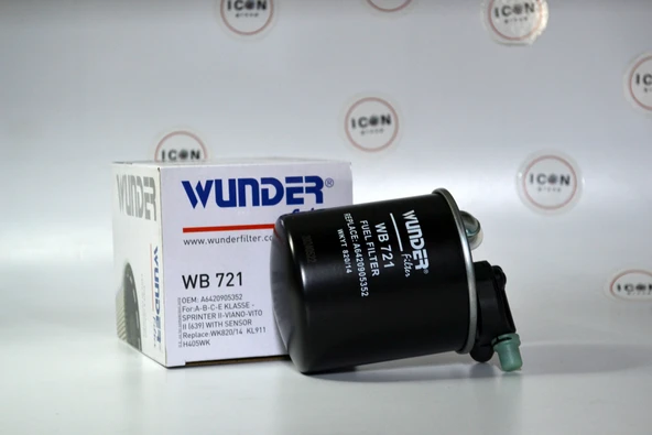 ICON GROUP - Mercedes A - B - C - E - M - R - S Klasse - CLA 200 CDi - Viano Yakıt Filtresi - WB 721 - Resim 4