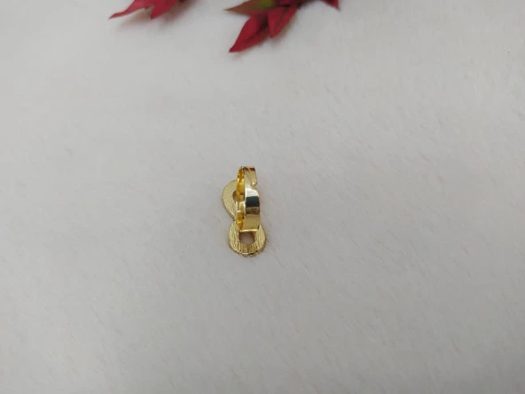 Bayan Yüzük Pembe Taşlı Zarif Sonsuzluk Tasarım Ölçüsü Ayarlanabilir - Resim 2