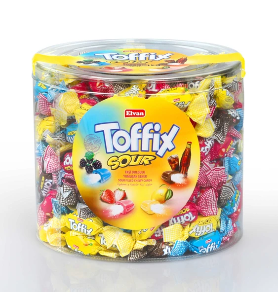 Toffix Sour Silindir 1000Gr. (1 Kutu) - 3