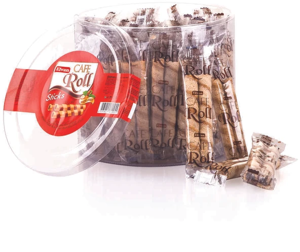 Caferoll Fındıklı 10 Gr. 48 adet (1 Silindir Kutu) - 2
