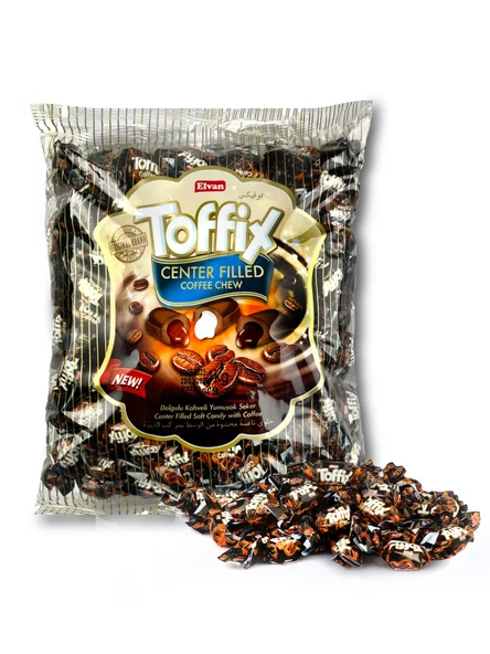 Toffix Kahveli Şeker 1000 Gr.  (1 Paket)