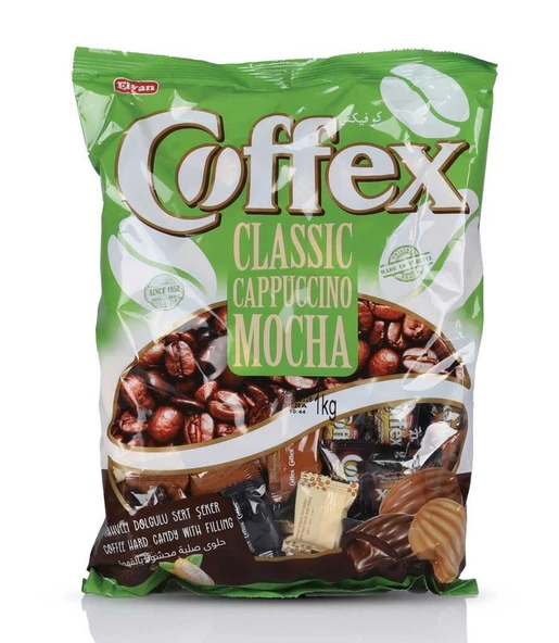 Coffex Mix (Kahve-Cappuccino-Mocha) 1000 Gr. (1 Poşet)