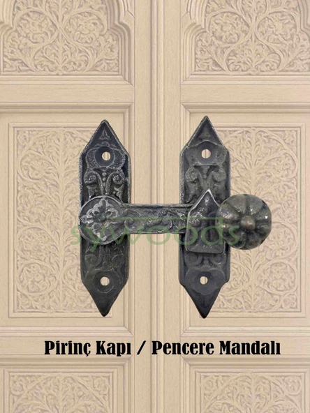 KAPI PENCERE MANDALI BÜYÜK - Resim 3