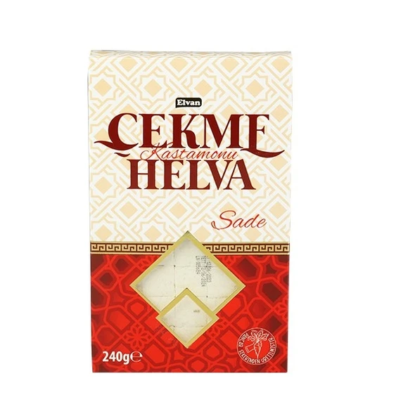 Elvan Çekme Helva Sade 240 Gr. (1 Paket) - Resim 2