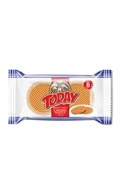 Today Caramel Waffle 132 Gr. 6lı (1 Paket)